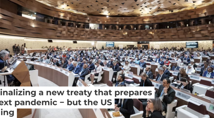 The 78th World Health Assembly is taking place in Geneva, Switzerland, from May 19-27, 2025. Fabrice Coffrini/AFP via Getty Images